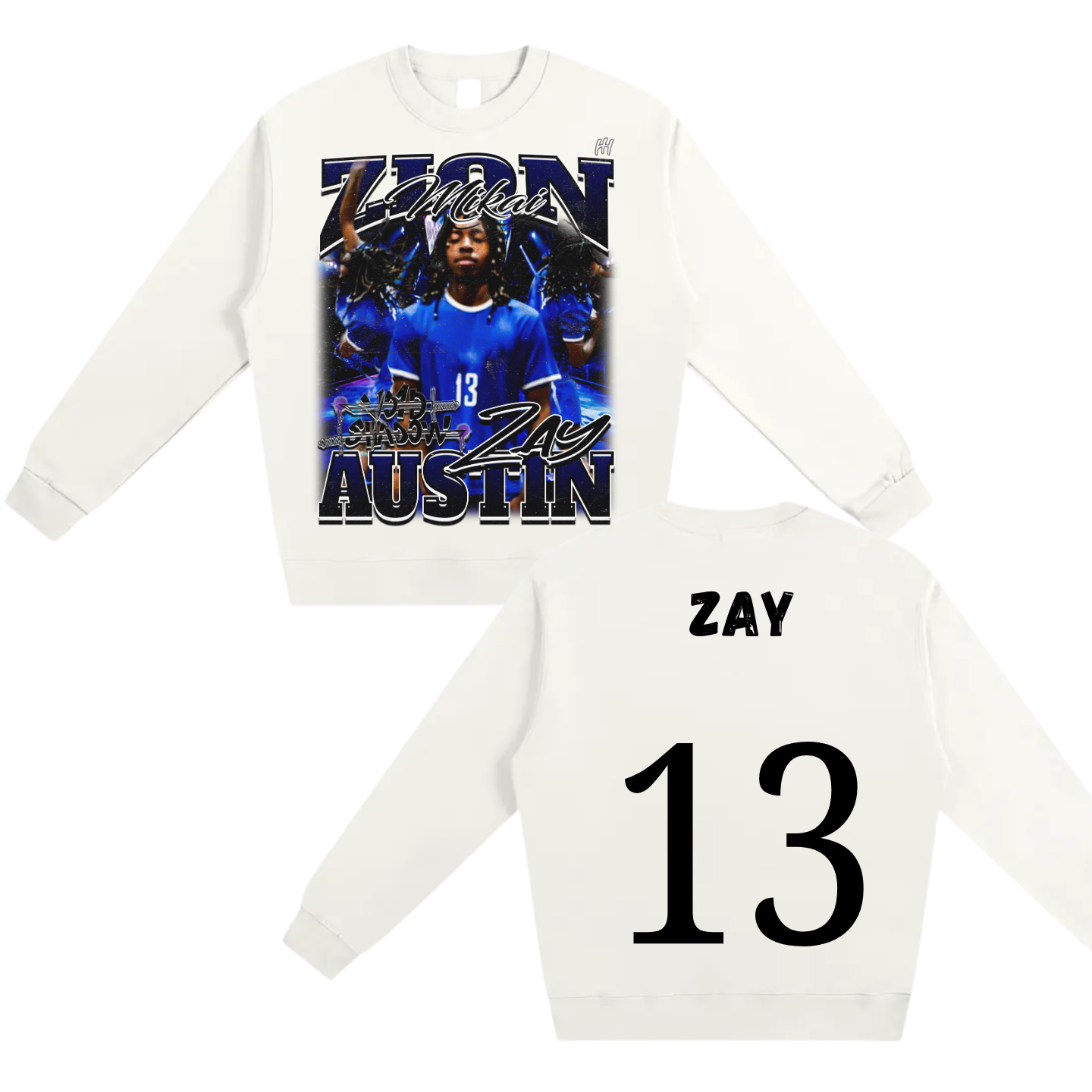 Zion Mikai Austin Heavyweight Crewneck Sweatshirt