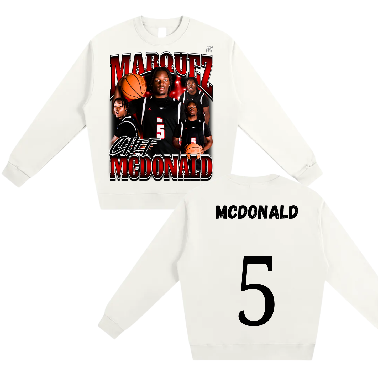 Marquez McDonald Heavyweight Crewneck Sweatshirt