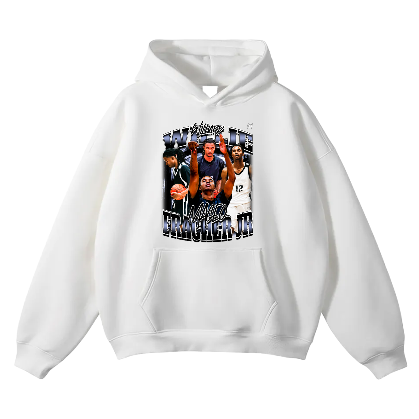 Willie Maceo Fragher Jr Oversize Fleeced Hoodie