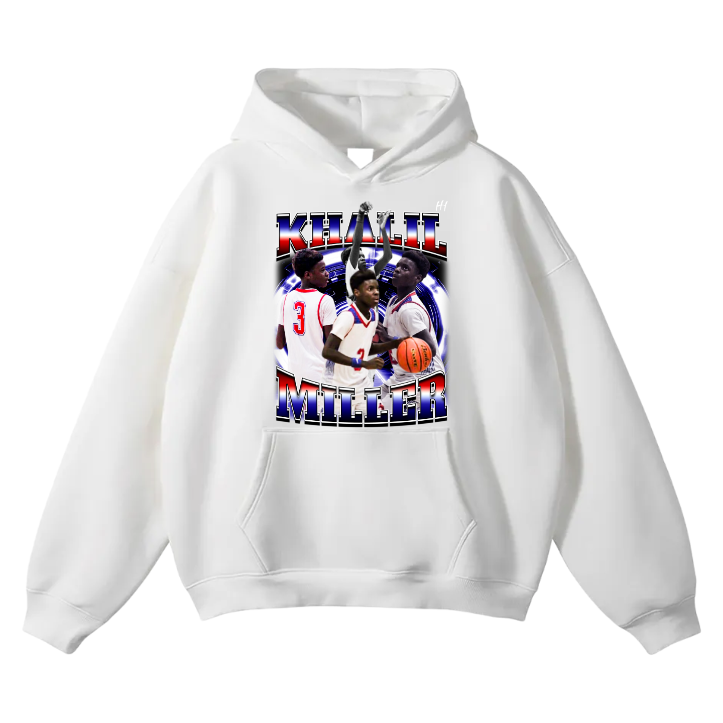 Khalil Miller Oversize Fleeced Hoodie
