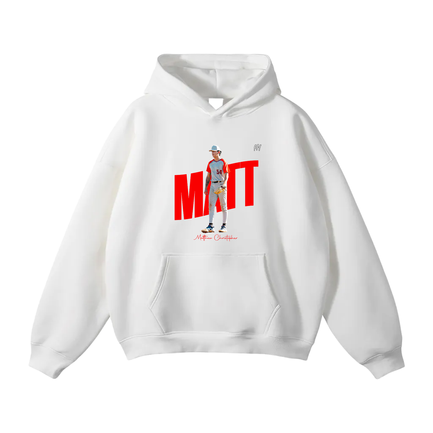 Matthew Christopher Oversize Fleeced Hoodie