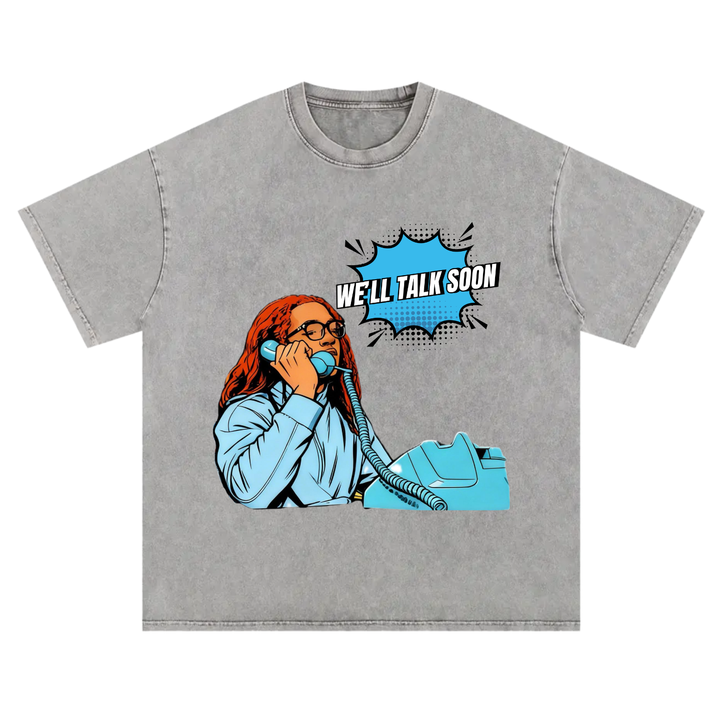 Ethan Royal Oversized T-shirt