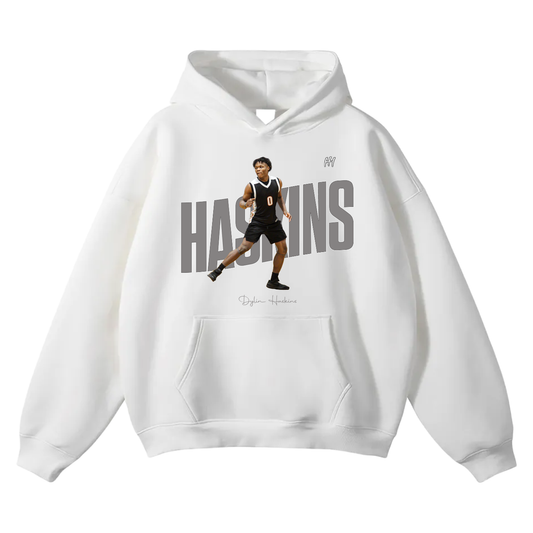 Dylin Haskins Oversize Fleeced Hoodie