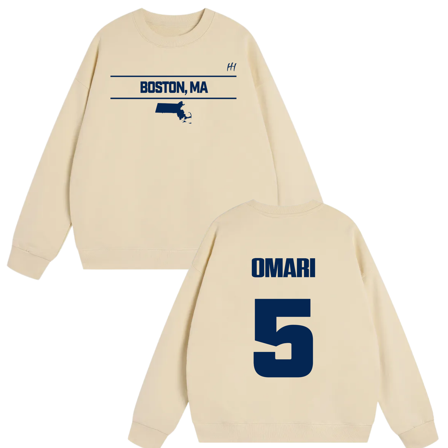 Omari Brooks Heavyweight Crewneck Sweatshirt