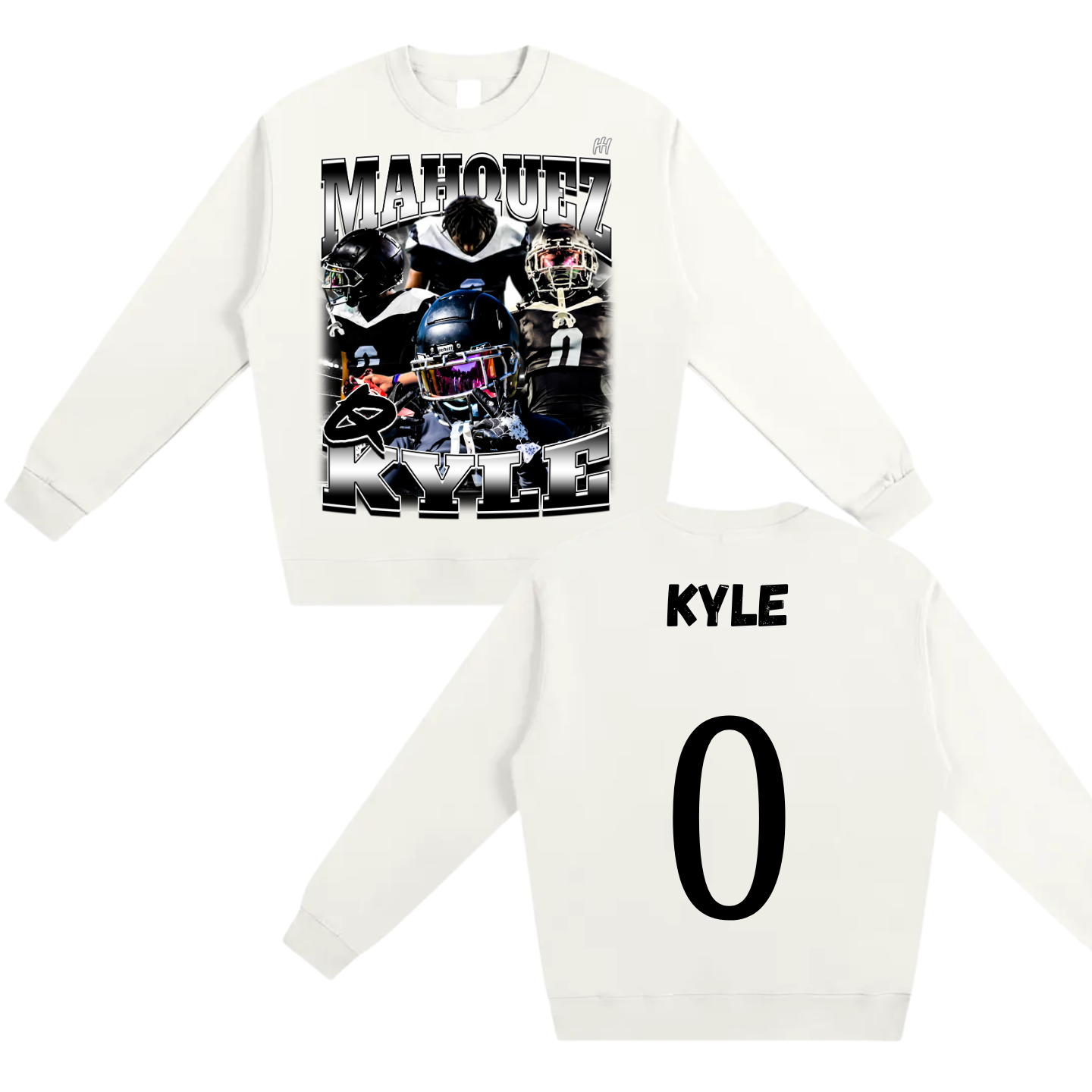 MahQuez Kyle Heavyweight Crewneck Sweatshirt