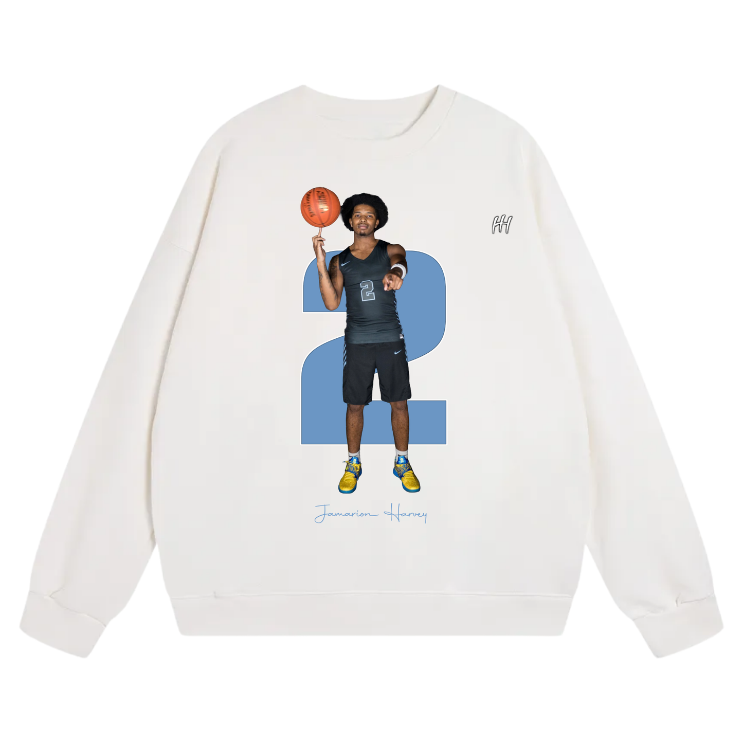 Jamarion Harvey Heavyweight Crewneck Sweatshirt
