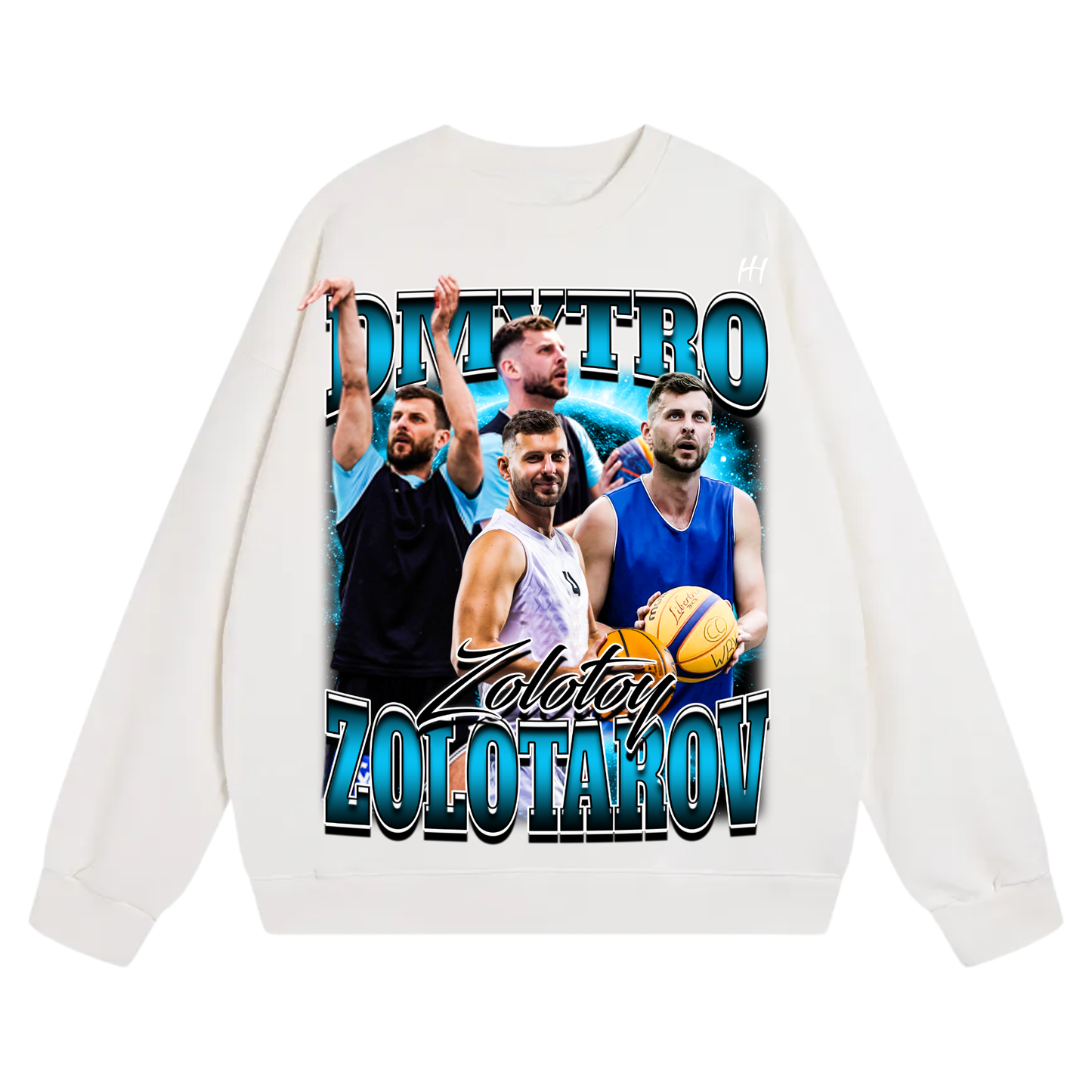 Dmytro Zolotarov Heavyweight Crewneck Sweatshirt