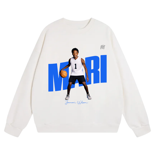 Jamari Wilson 3 Heavyweight Crewneck Sweatshirt