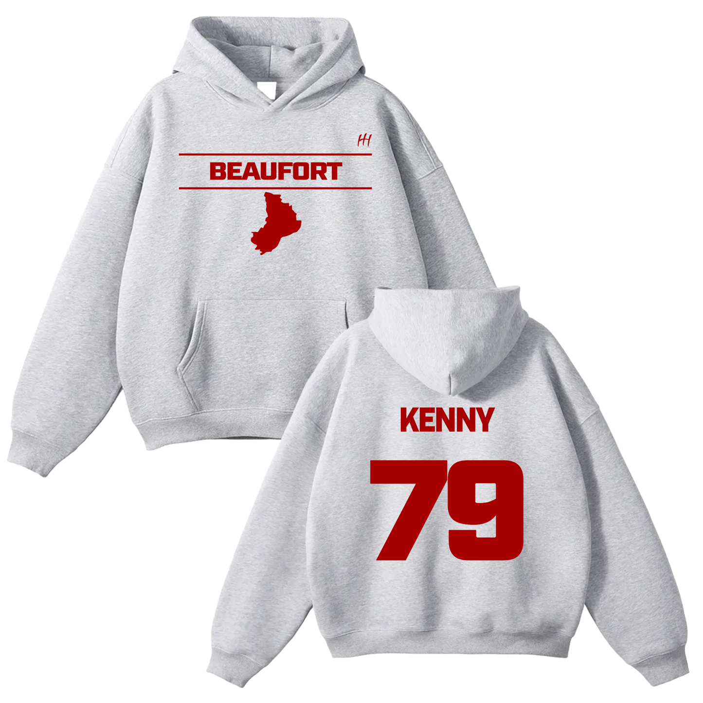 Kenshon Speaks Oversize Fleeced Hoodie