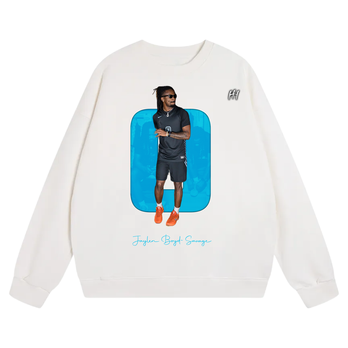 Jalen Boyd Savage Heavyweight Crewneck Sweatshirt