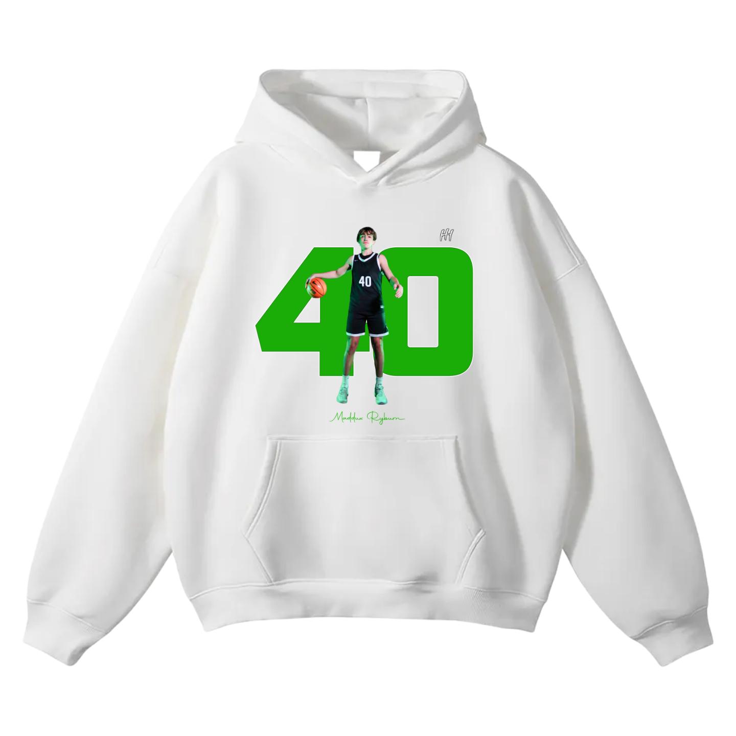 Maddux Ryburn Oversize Fleeced Hoodie