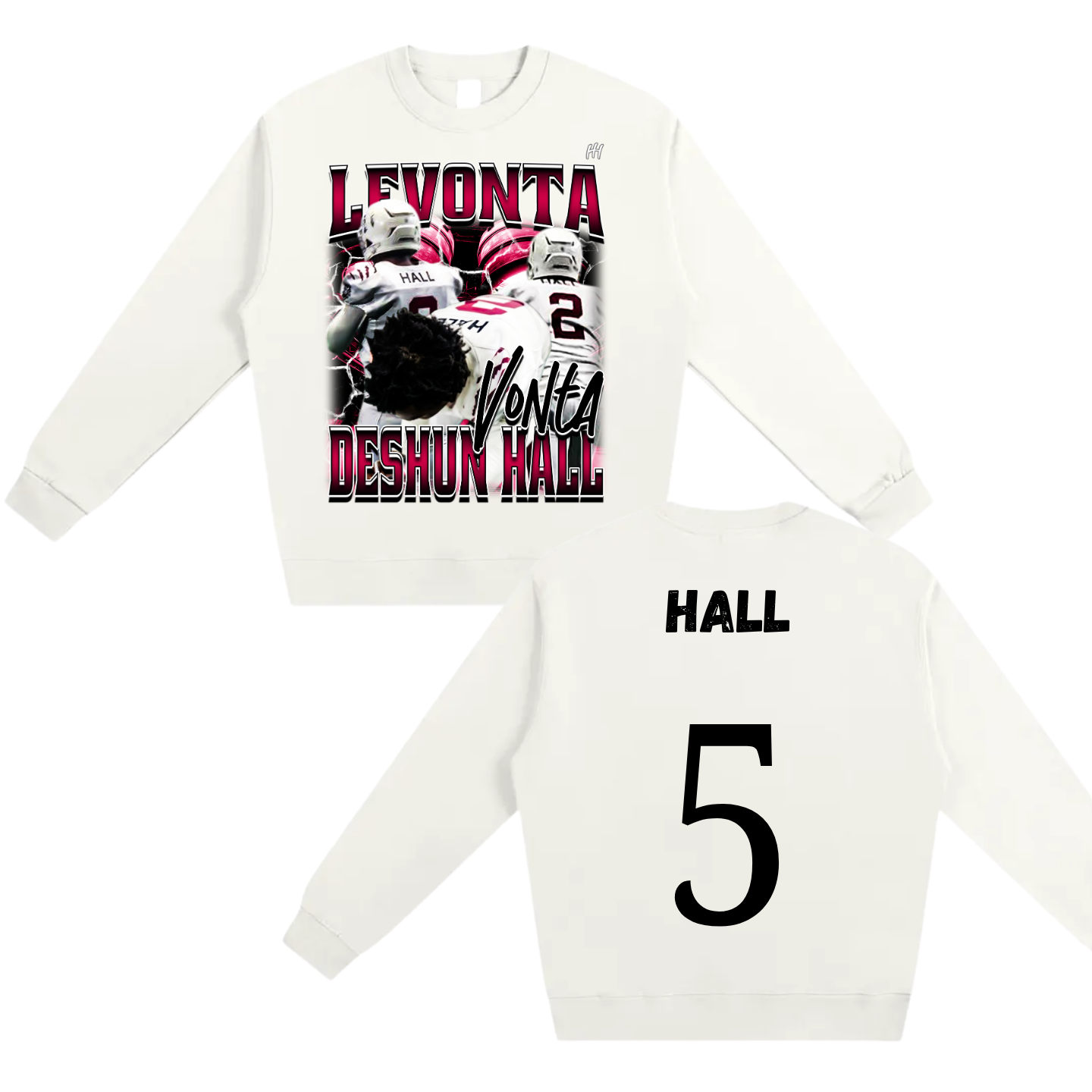 LeVonta Deshun Hall Heavyweight Crewneck Sweatshirt