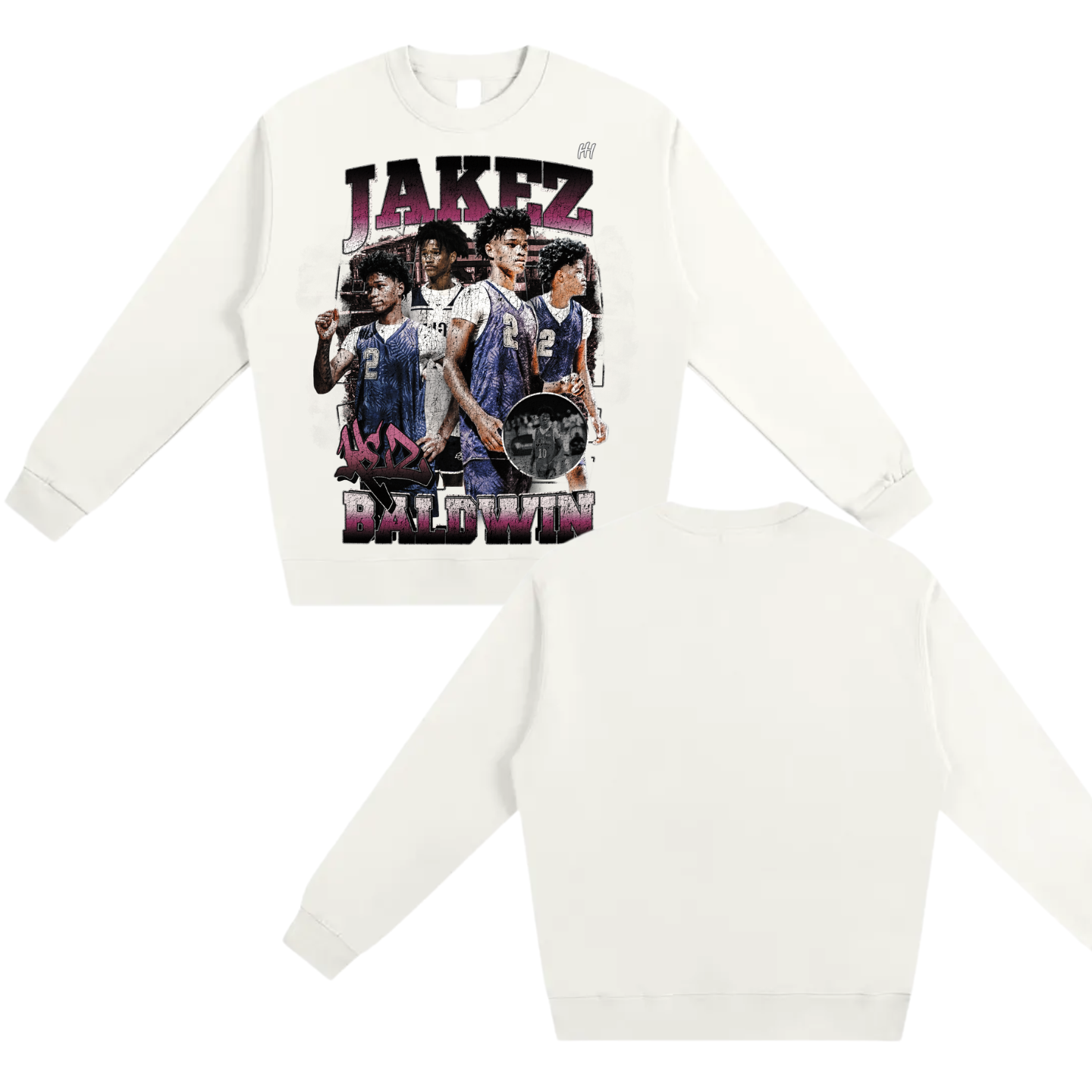 Jakez KEZ Baldwin Heavyweight Crewneck Sweatshirt