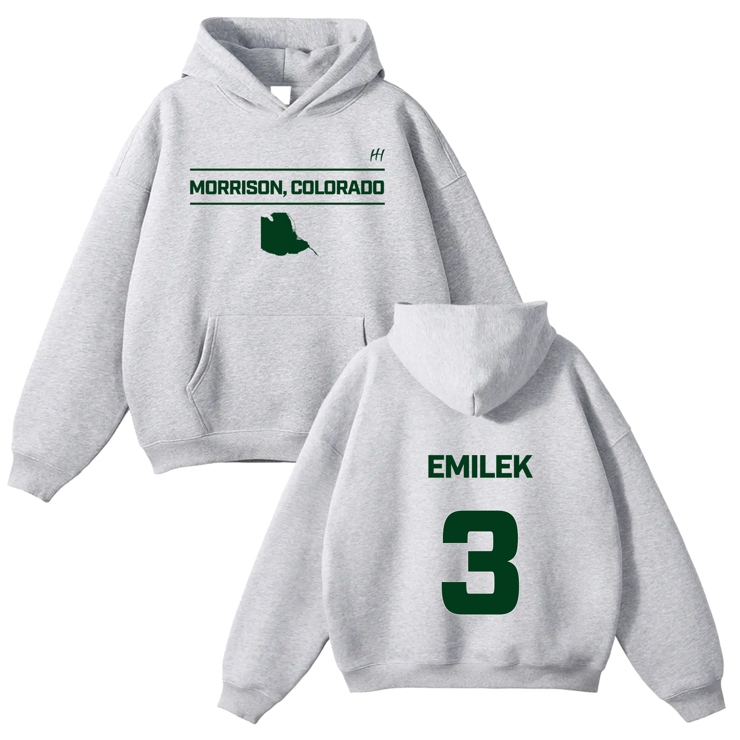 Emilek Jallow Oversize Fleeced Hoodie