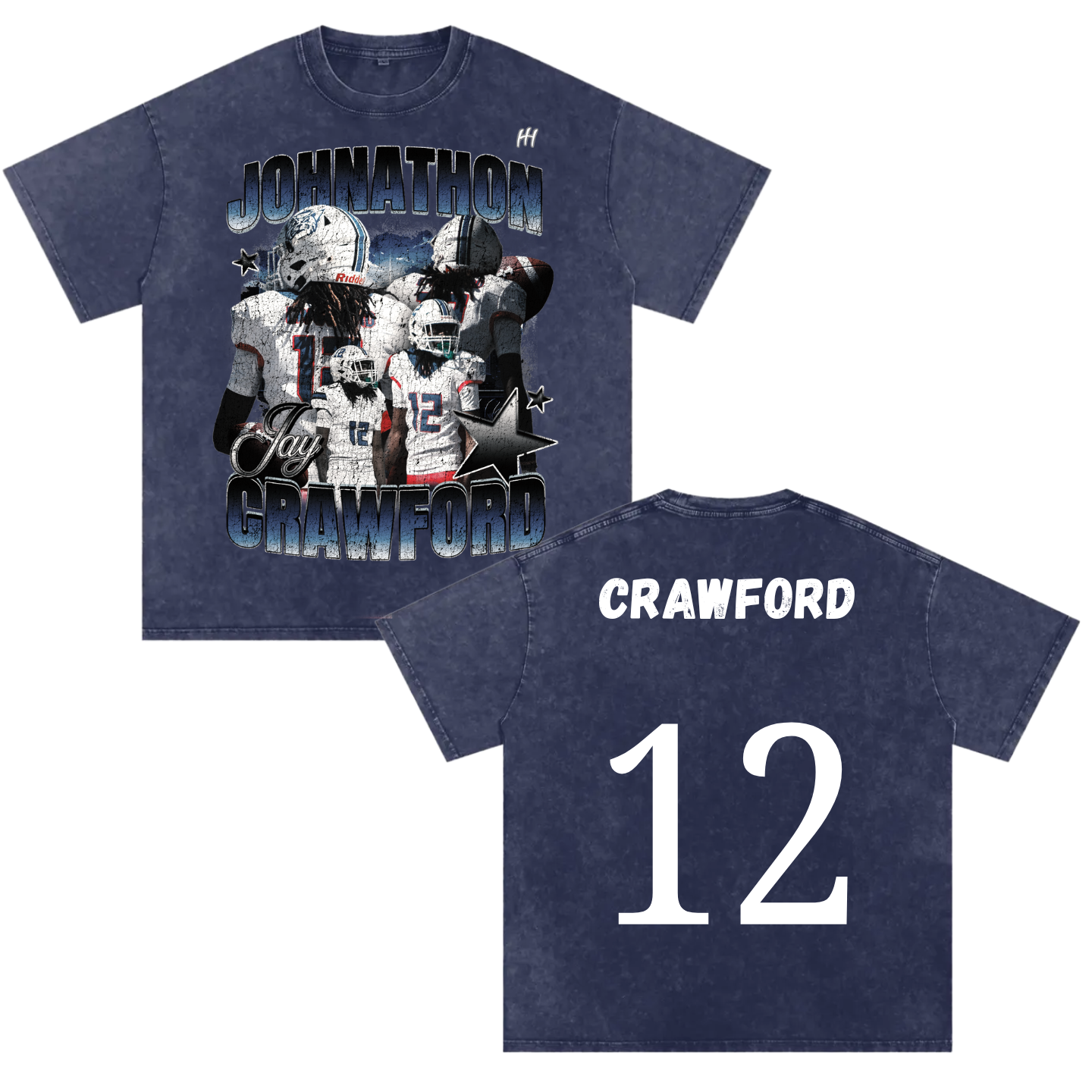 Johnathon Crawford Heavyweight Oversized T-shirt