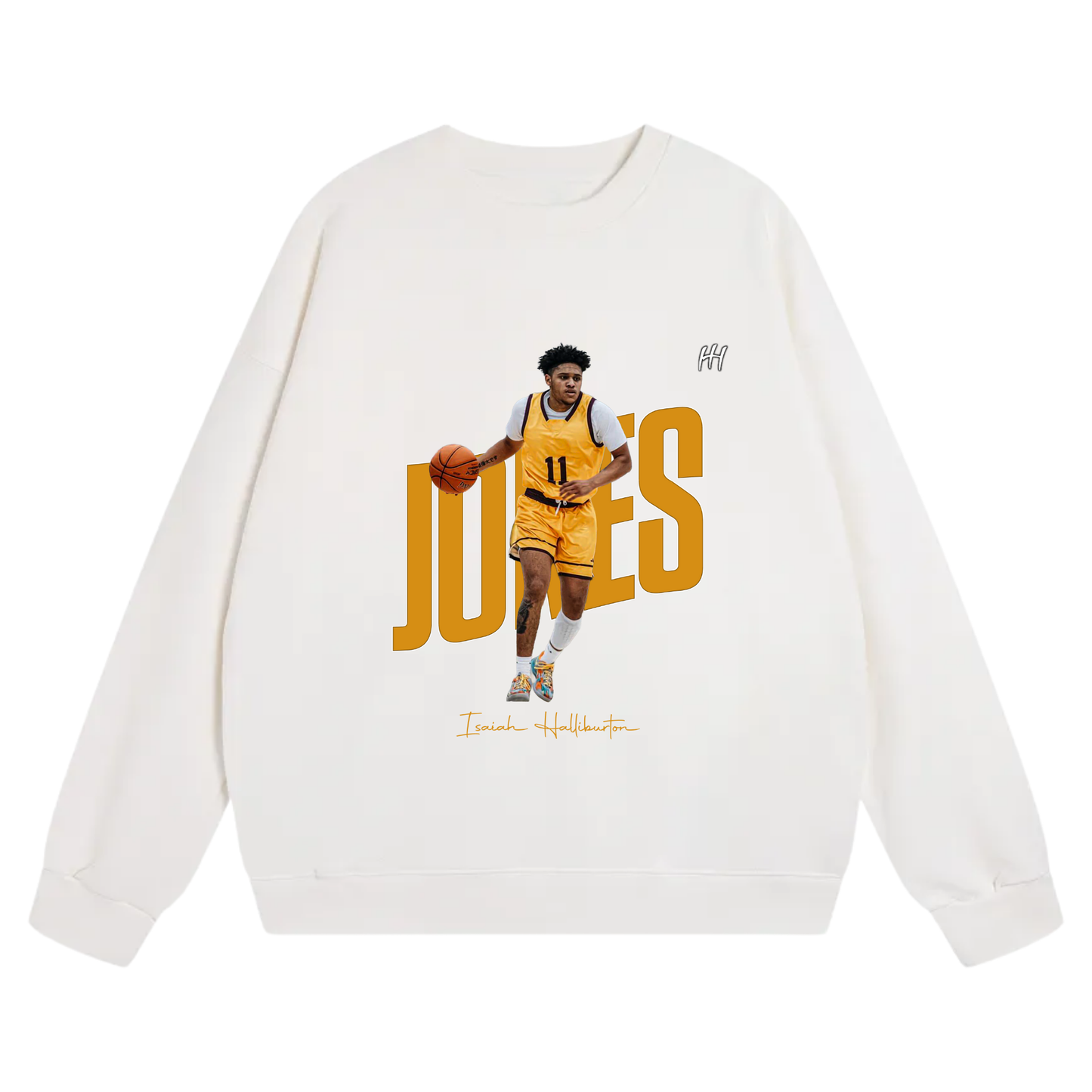 Isaiah Halliburton Heavyweight Crewneck Sweatshirt