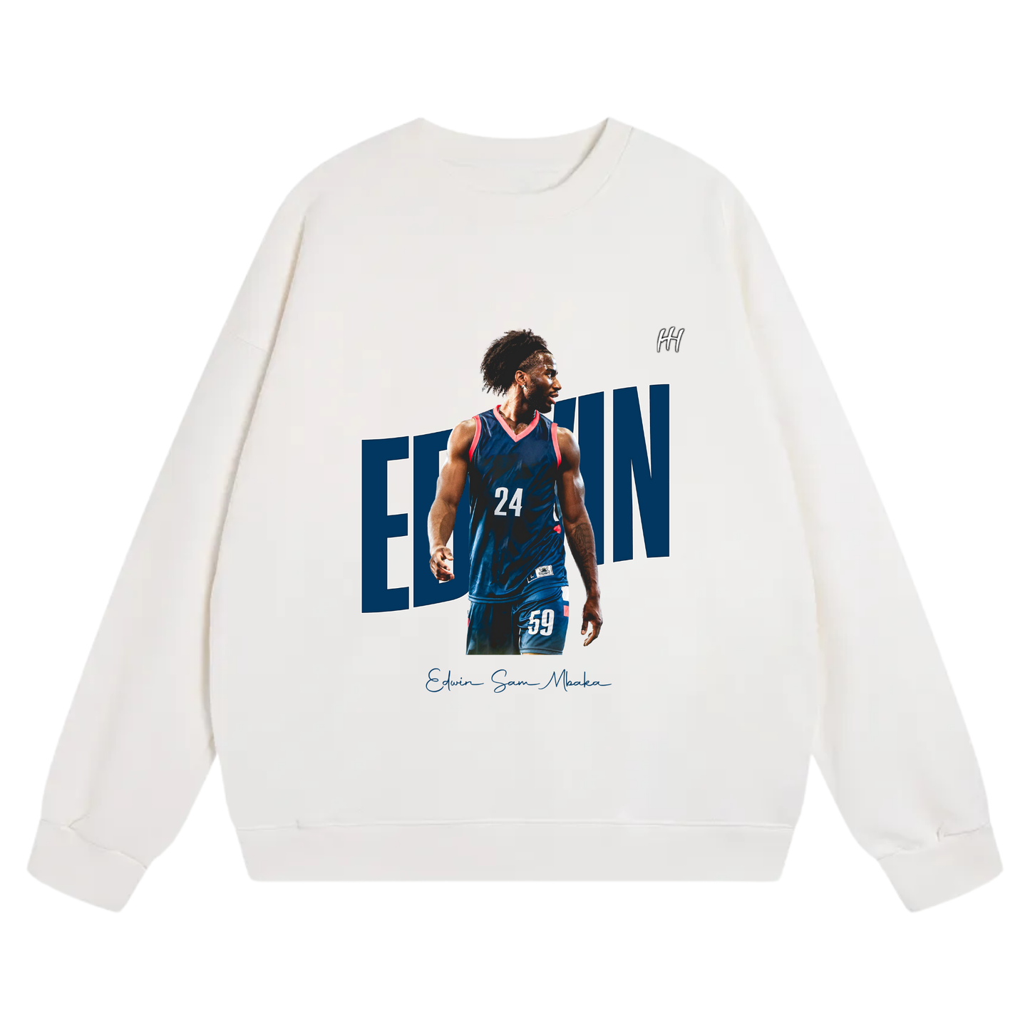 EDWIN SAM MBAKA Heavyweight Crewneck Sweatshirt