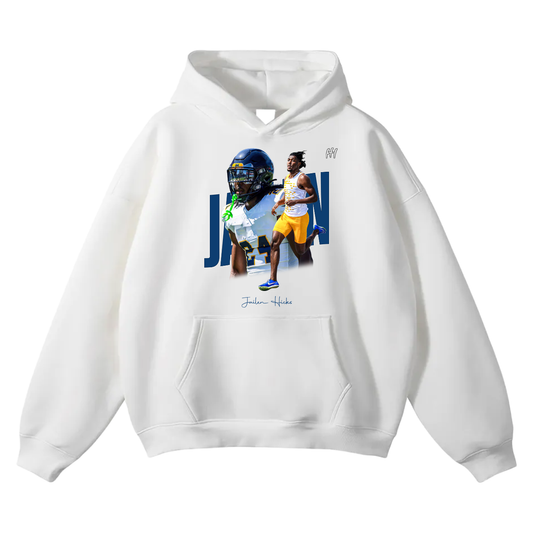 Jailen Hicks Oversize Fleeced Hoodie