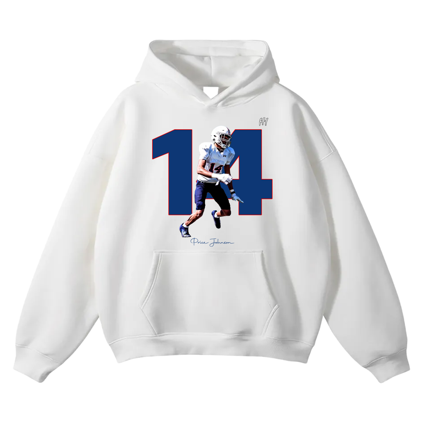 Price Johnson Oversize Fleeced Hoodie