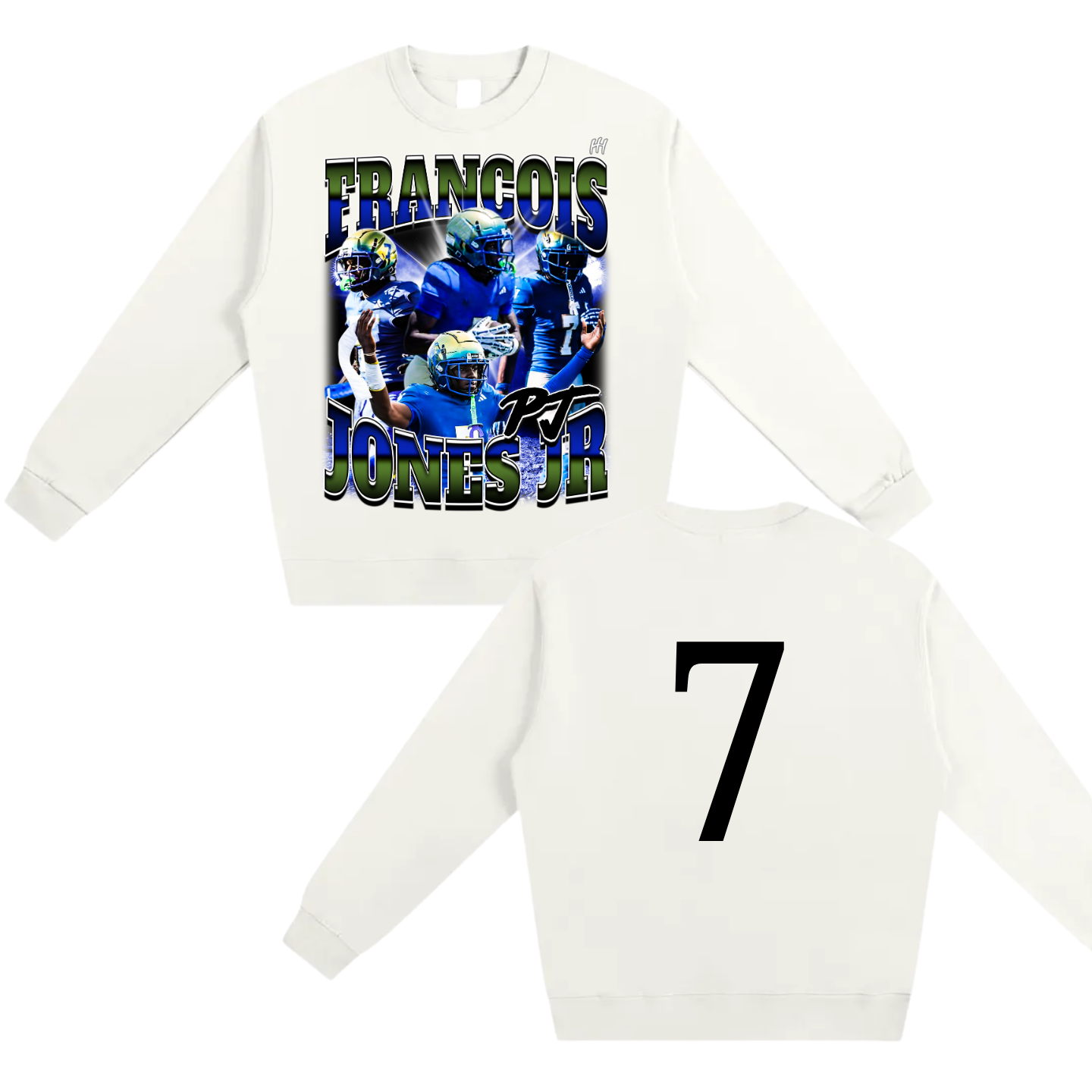 Francois Jones Jr Heavyweight Crewneck Sweatshirt