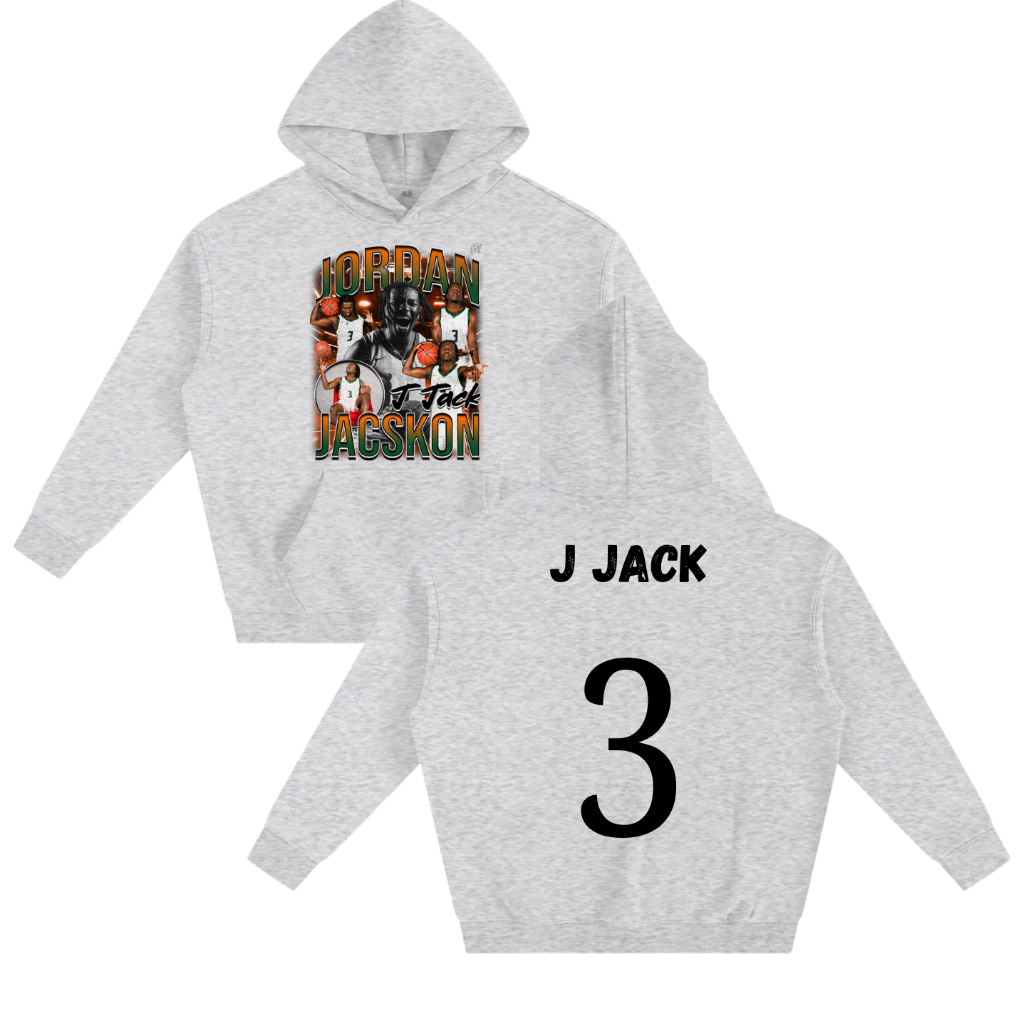 Jordan Jackson Oversize Fleeced Hoodie