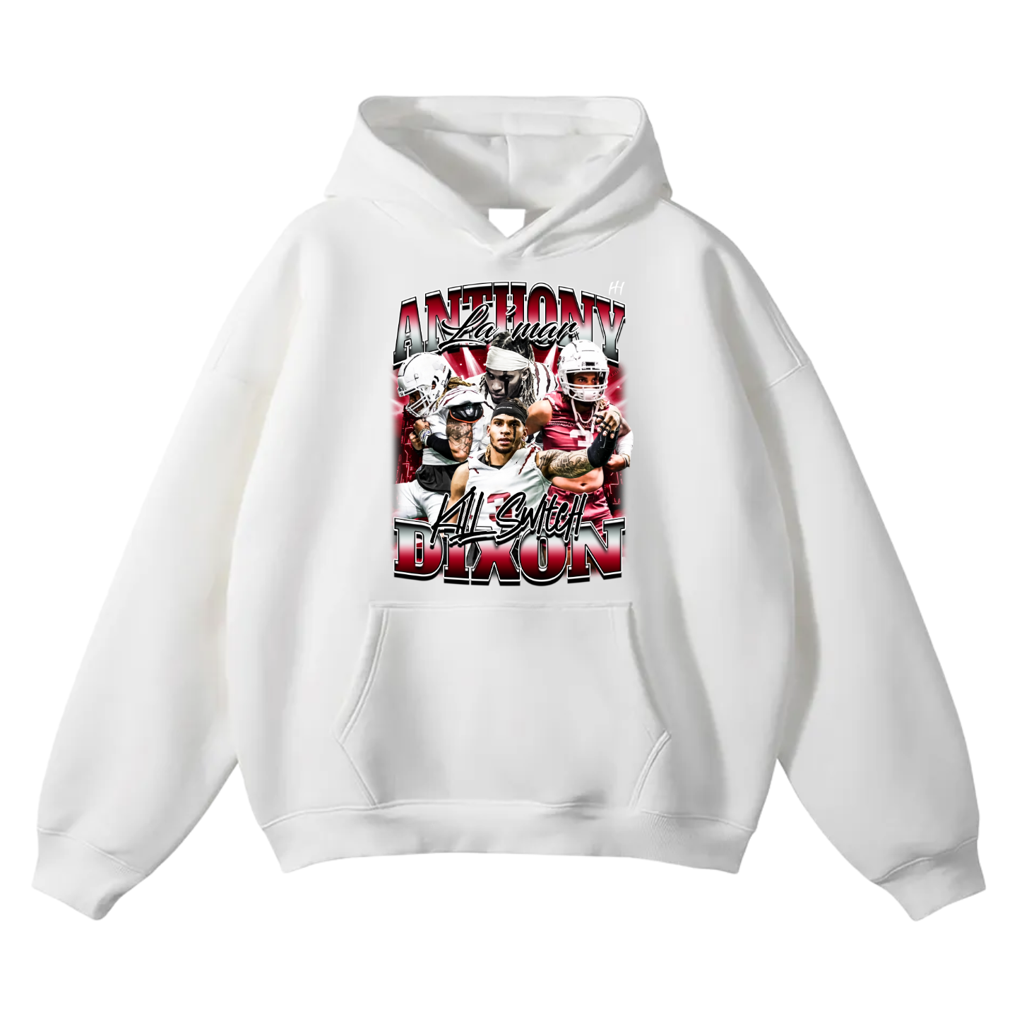 Anthony La'Mar Dixon Oversize Fleeced Hoodie