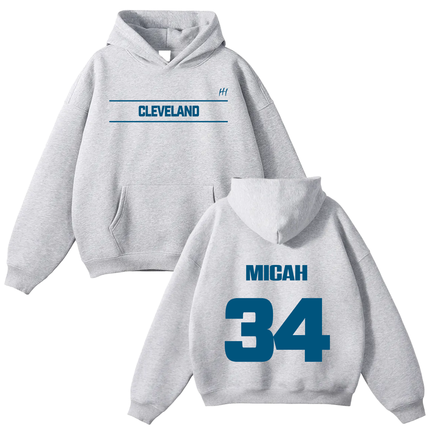 Micah Smith Oversize Fleeced Hoodie