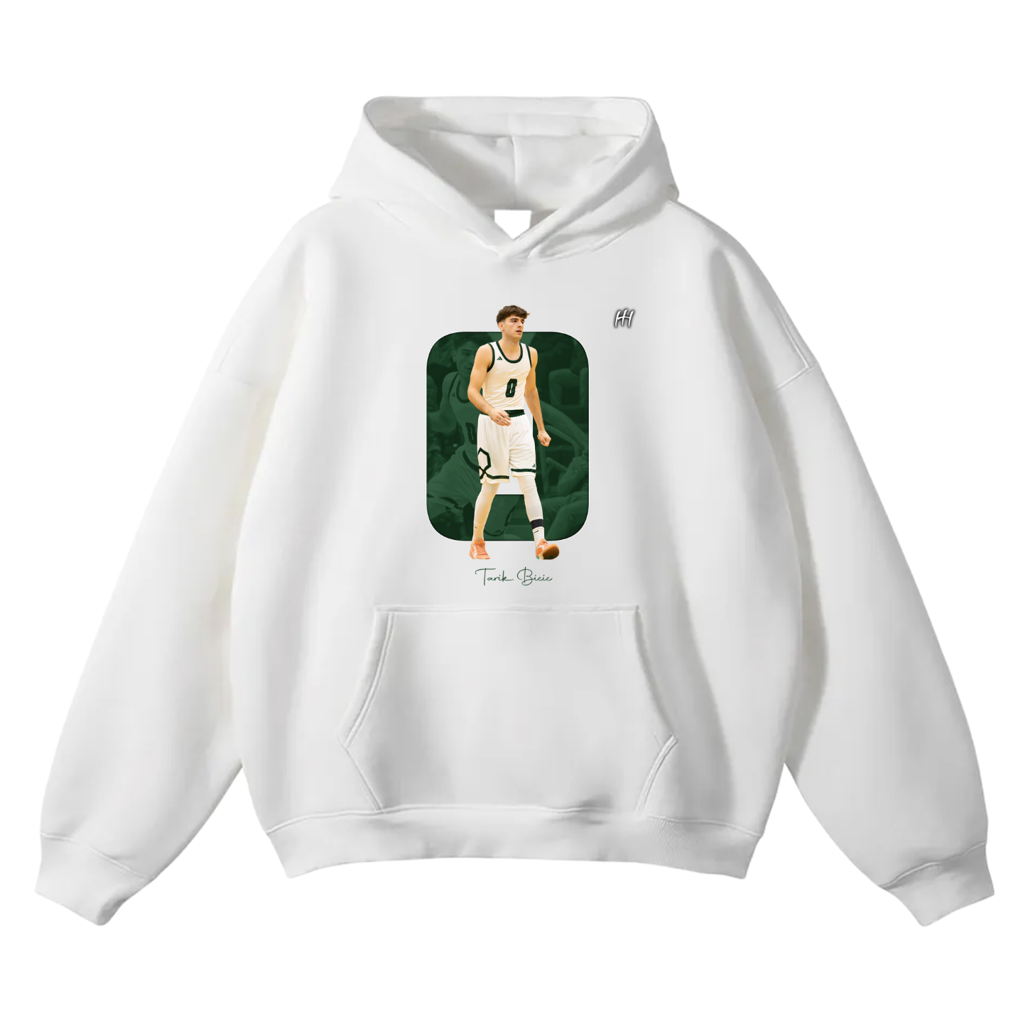 Tarik Bicic Oversize Fleeced Hoodie