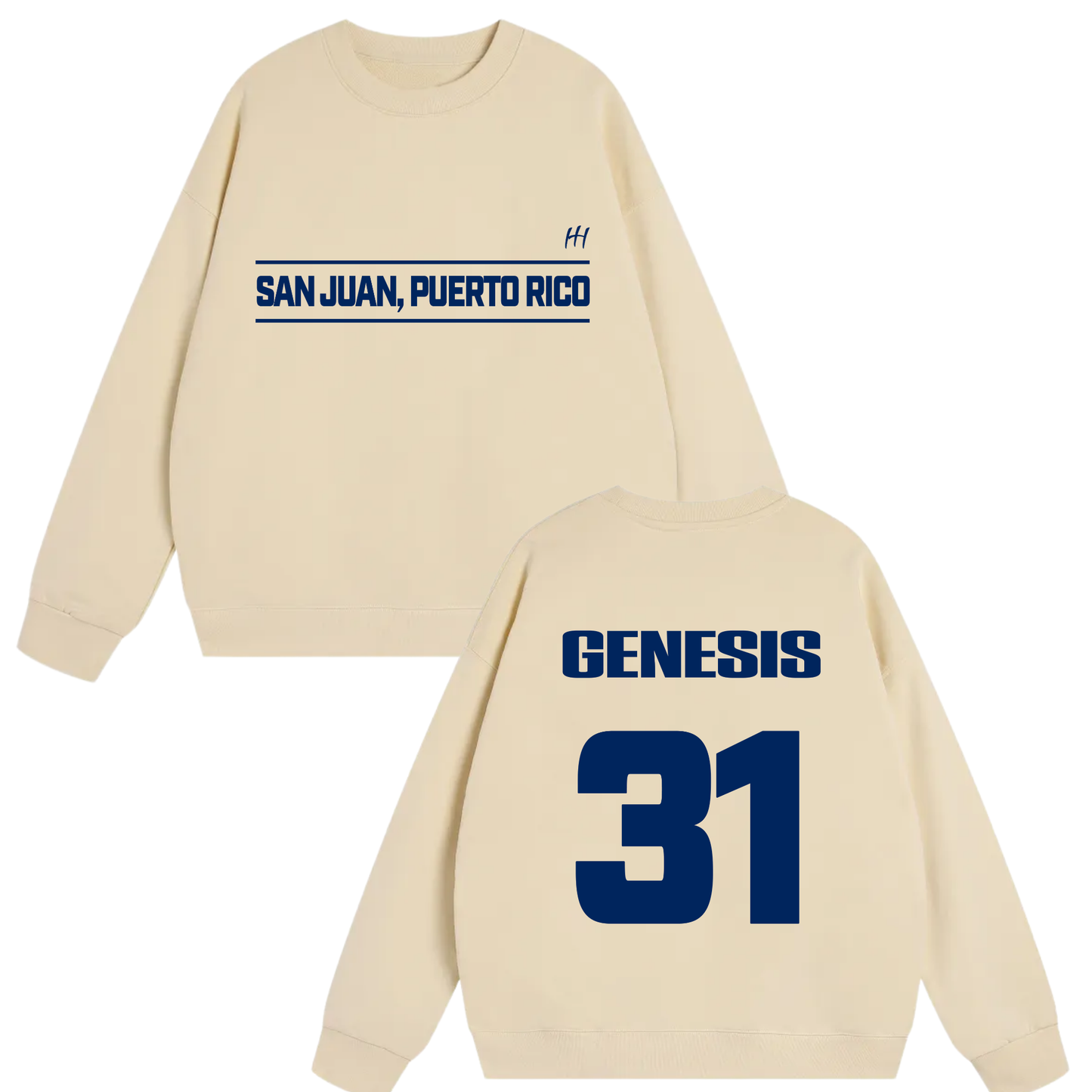 Genesis Nicole Santiago Melendez Heavyweight Crewneck Sweatshirt