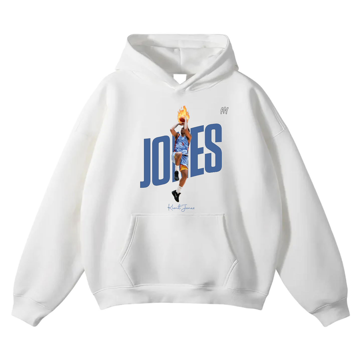 Kiont Jones Oversize Fleeced Hoodie