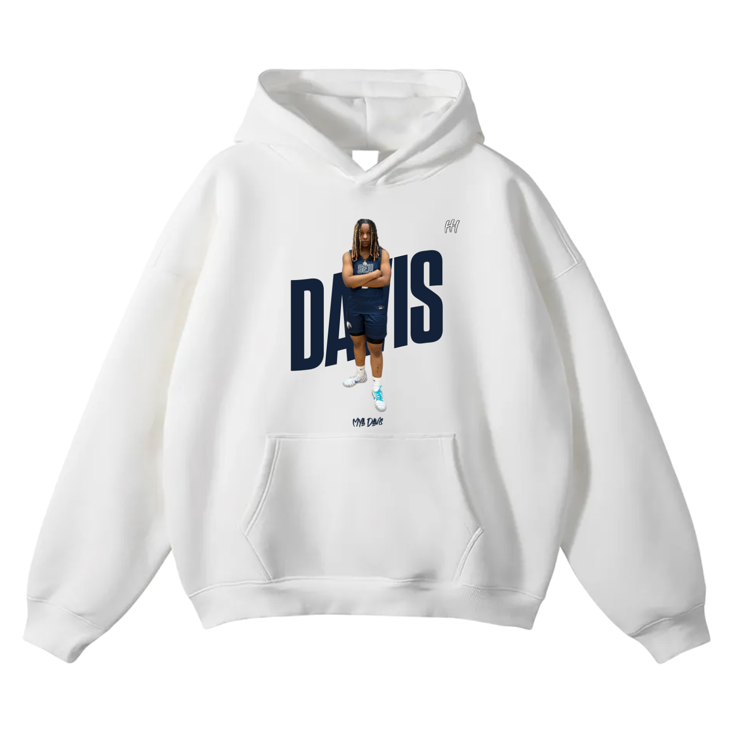 Mya Davis Oversize Fleeced Hoodie