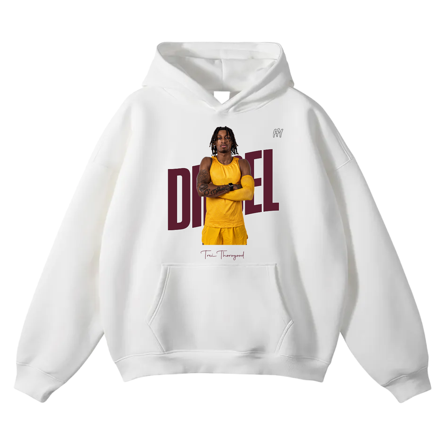 Trei Thorogood Oversize Fleeced Hoodie