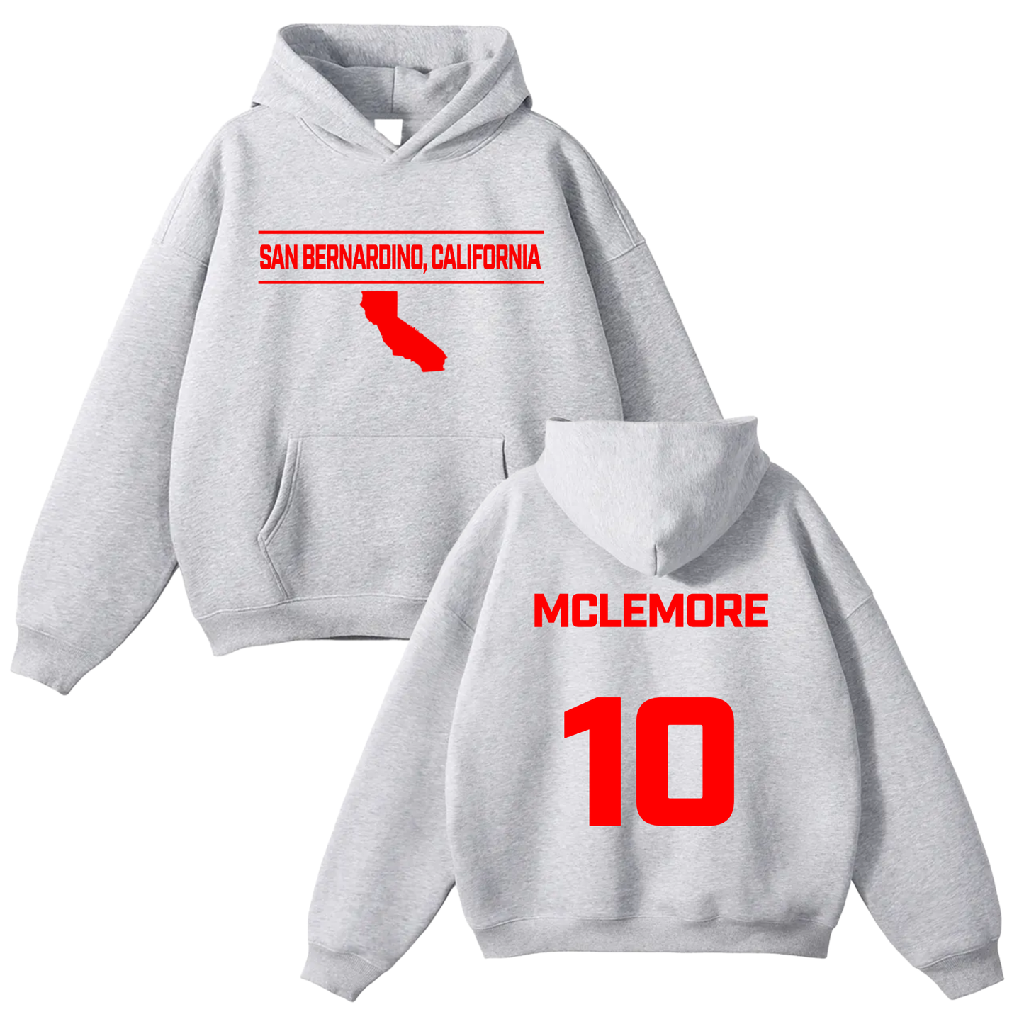 Emmanuel Mclemore Oversize Fleeced Hoodie