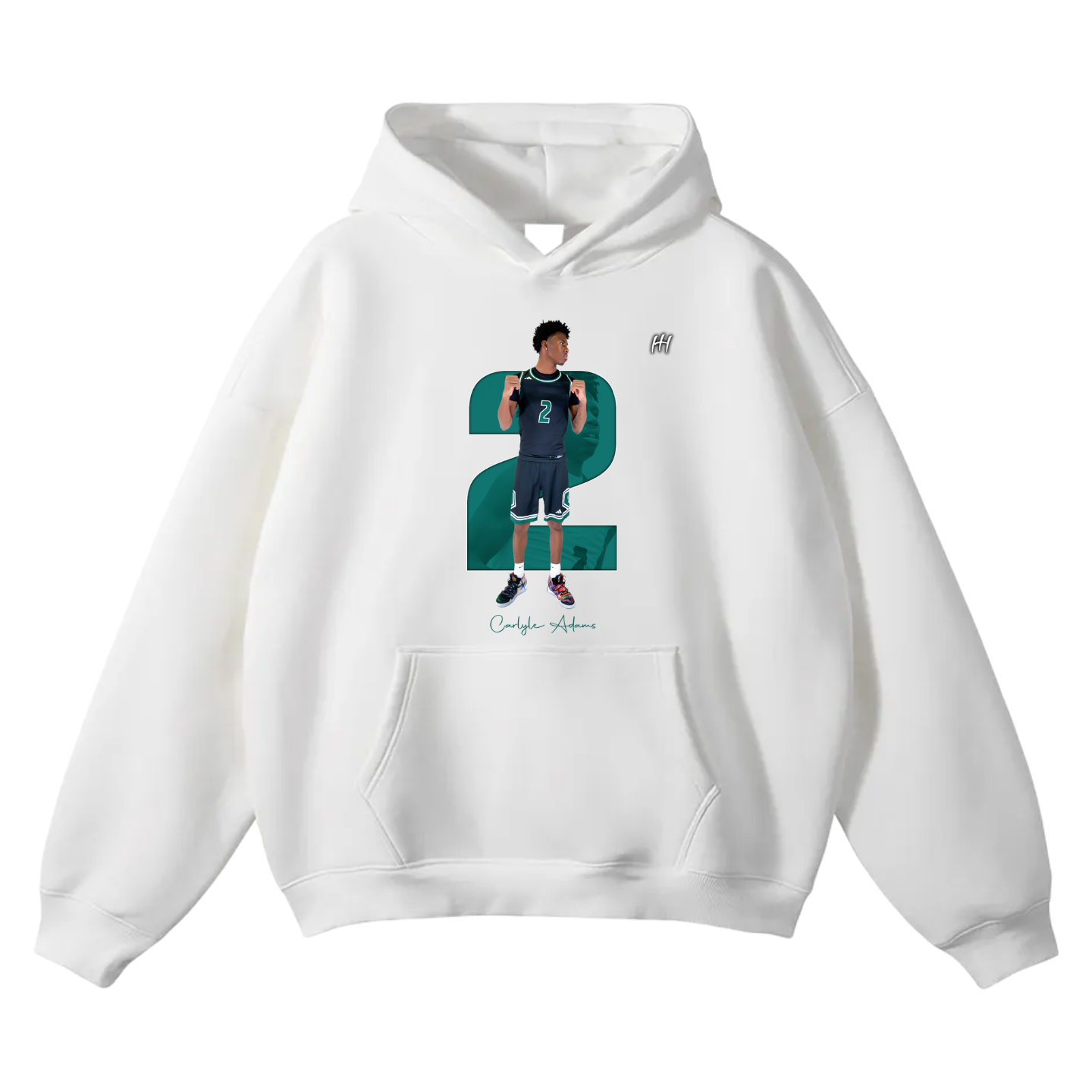 Carlyle Adams Oversize Fleeced Hoodie
