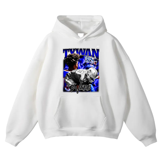 Tywan Webb Oversize Fleeced Hoodie