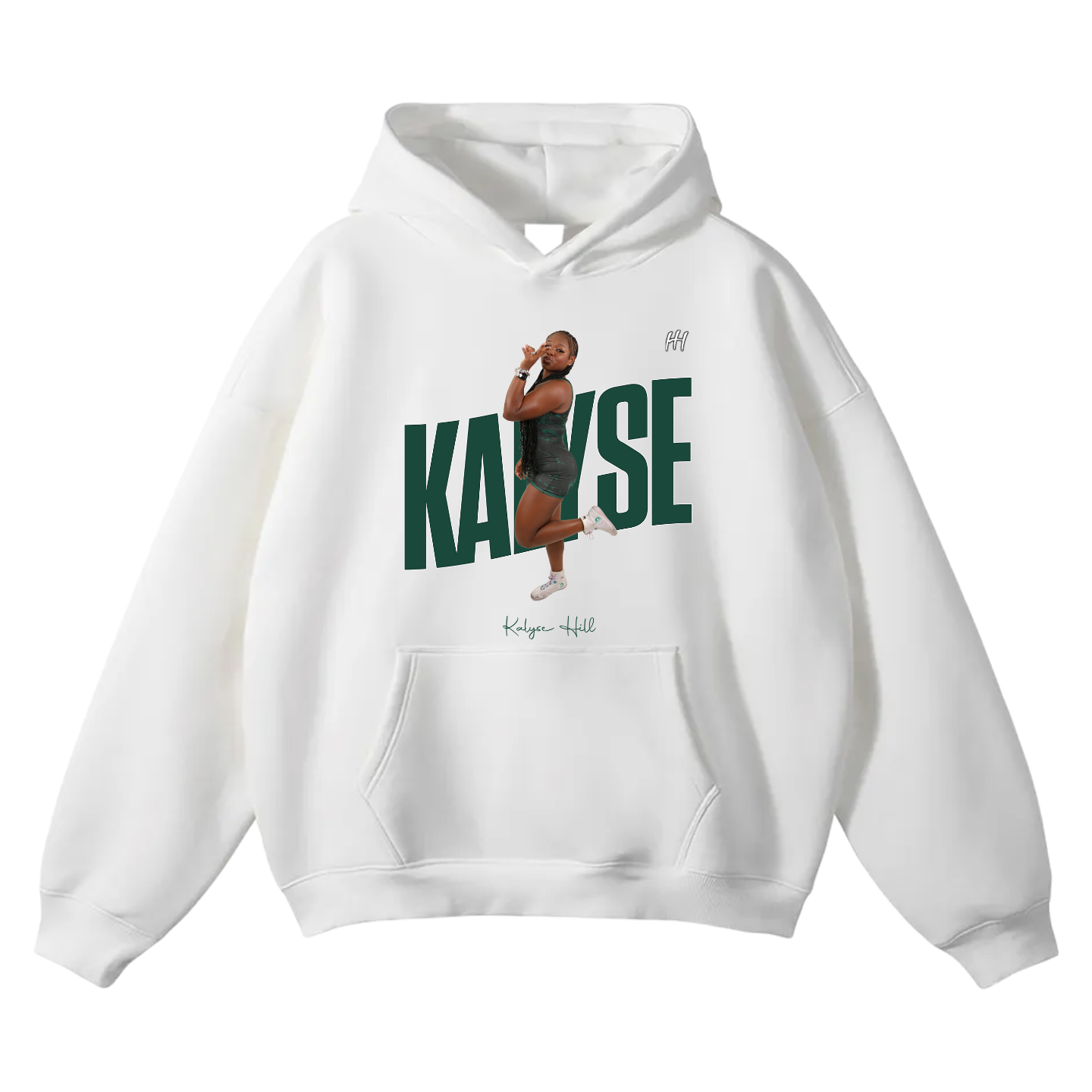 Kalyse Hill Oversize Fleeced Hoodie