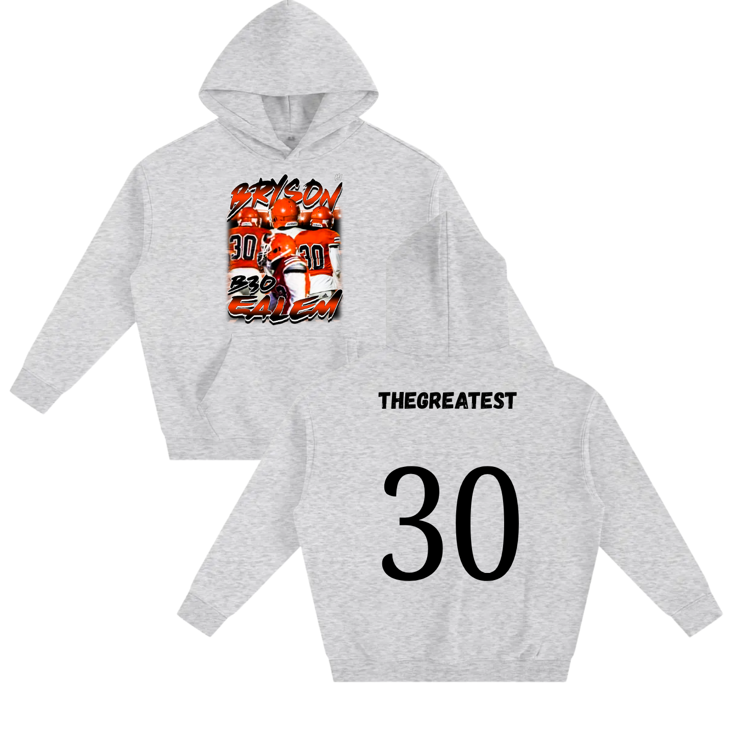 Bryson Ealem Oversize Fleeced Hoodie