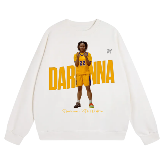 Darianna 2D Weathers Heavyweight Crewneck Sweatshirt
