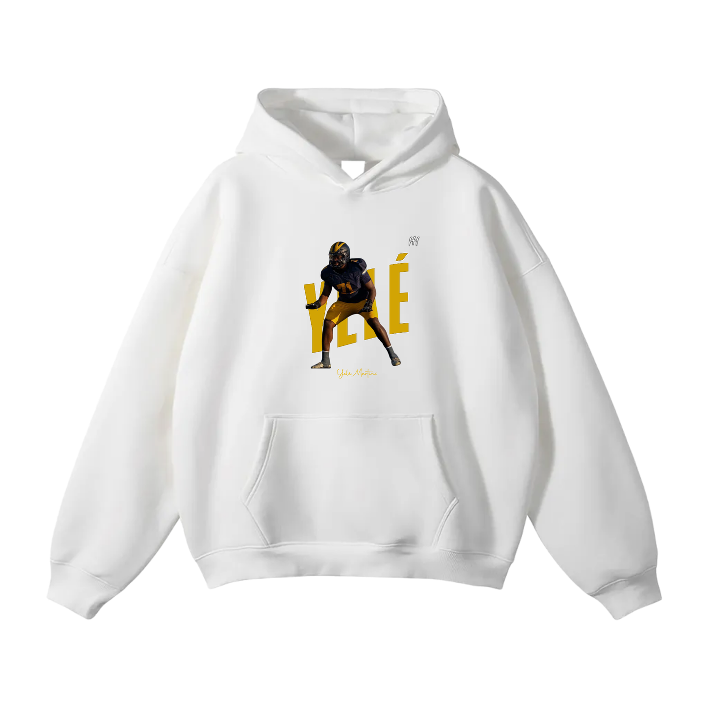 Yelé Martins Oversize Fleeced Hoodie