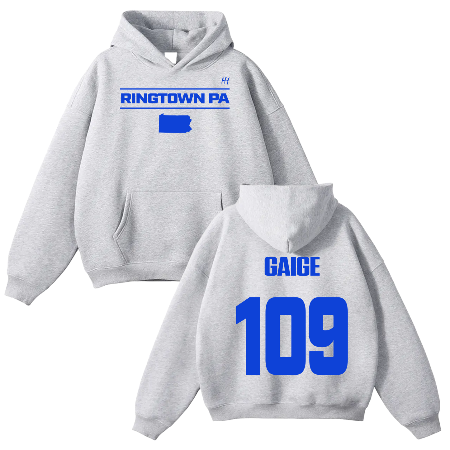 Gaige Mentusky Oversize Fleeced Hoodie