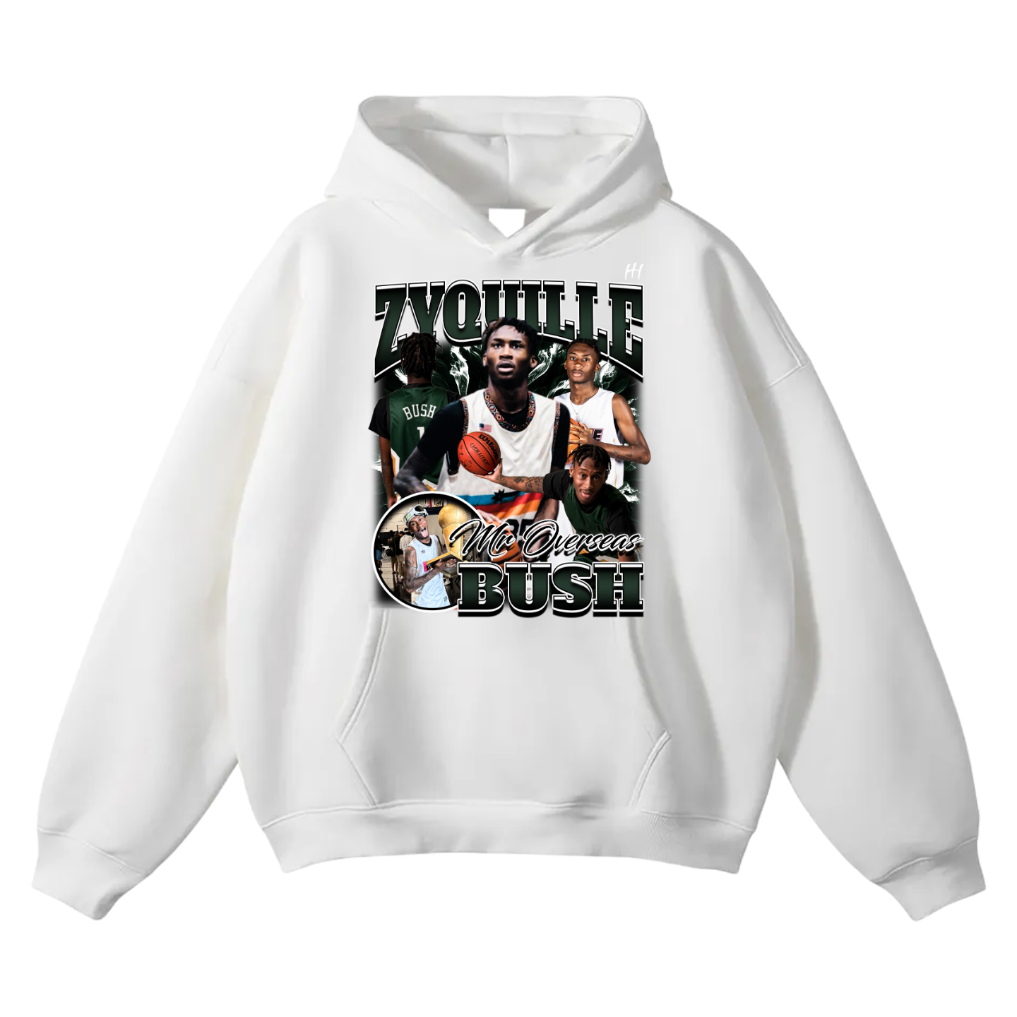 Zyquille Bush Oversize Fleeced Hoodie