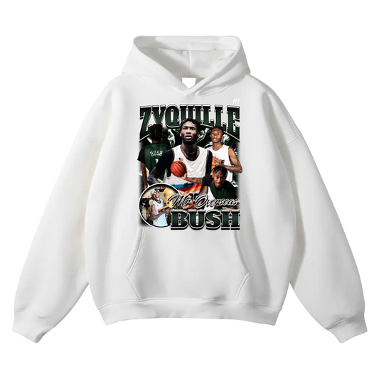 Zyquille Bush Oversize Fleeced Hoodie
