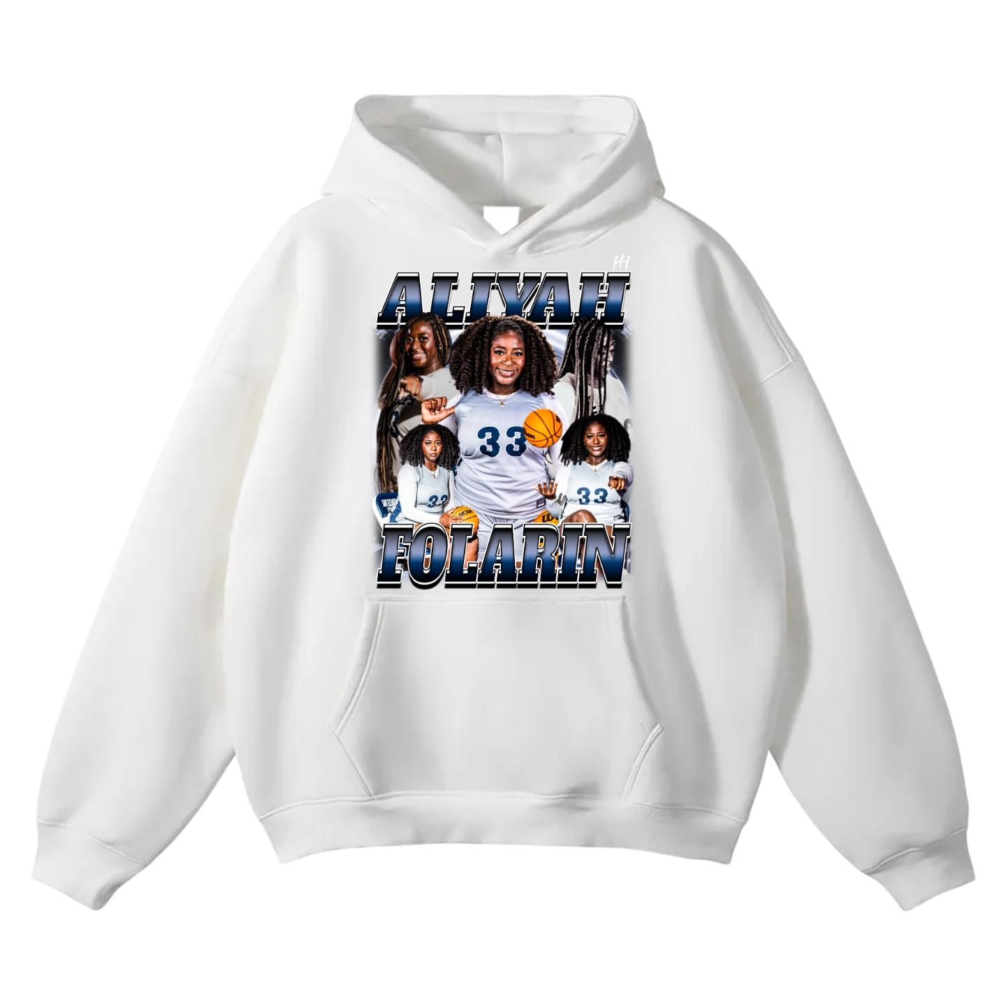 Aliyah Folarin Oversize Fleeced Hoodie