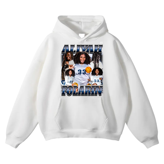 Aliyah Folarin Oversize Fleeced Hoodie