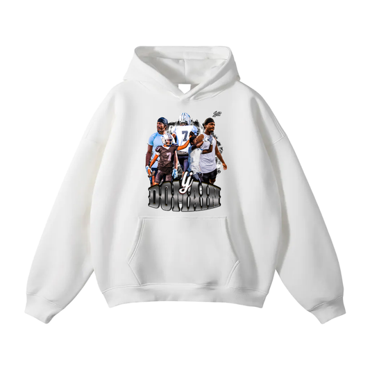 lj domain Oversize Fleeced Hoodie