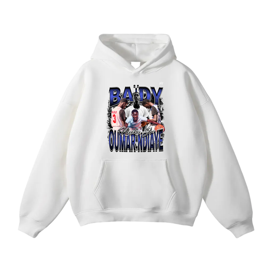 Baïdy Oumar Ndiaye Oversize Fleeced Hoodie