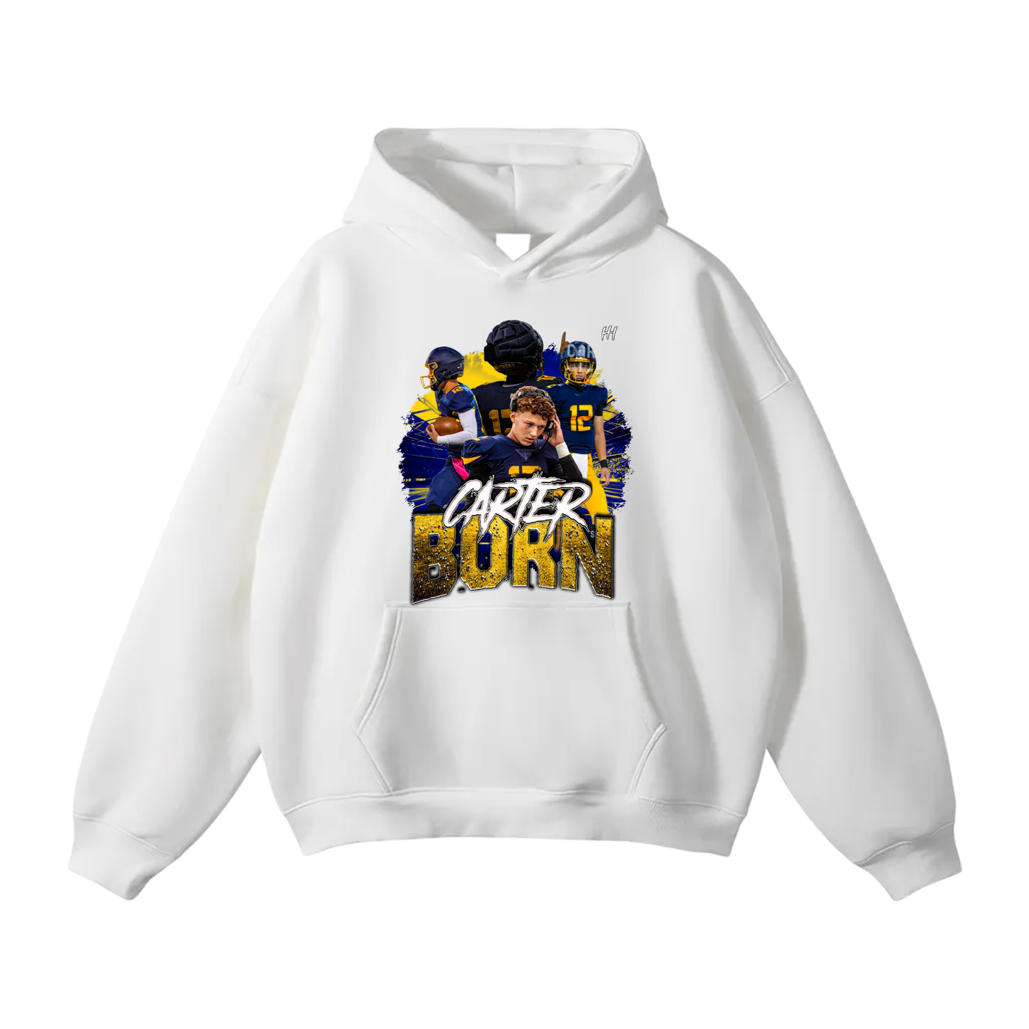 Carter Born Oversize Fleeced Hoodie