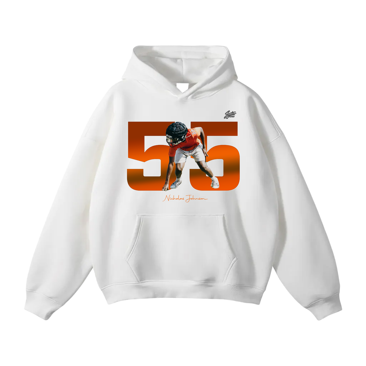 Nicholas Johnson Oversize Fleeced Hoodie