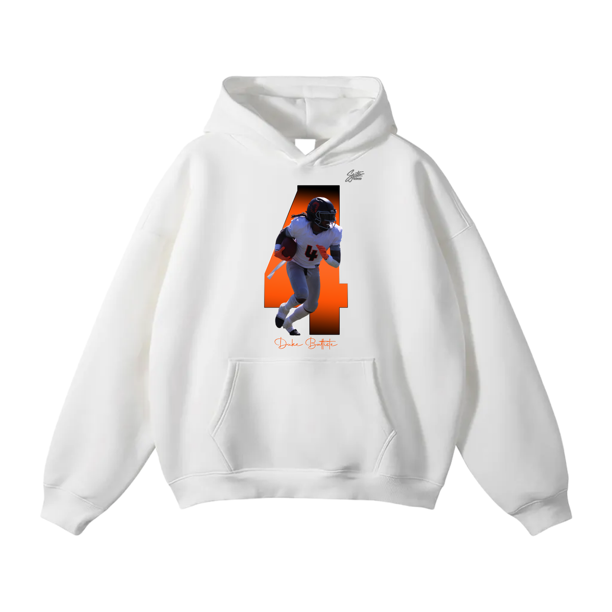 Duke Battiste Oversize Fleeced Hoodie