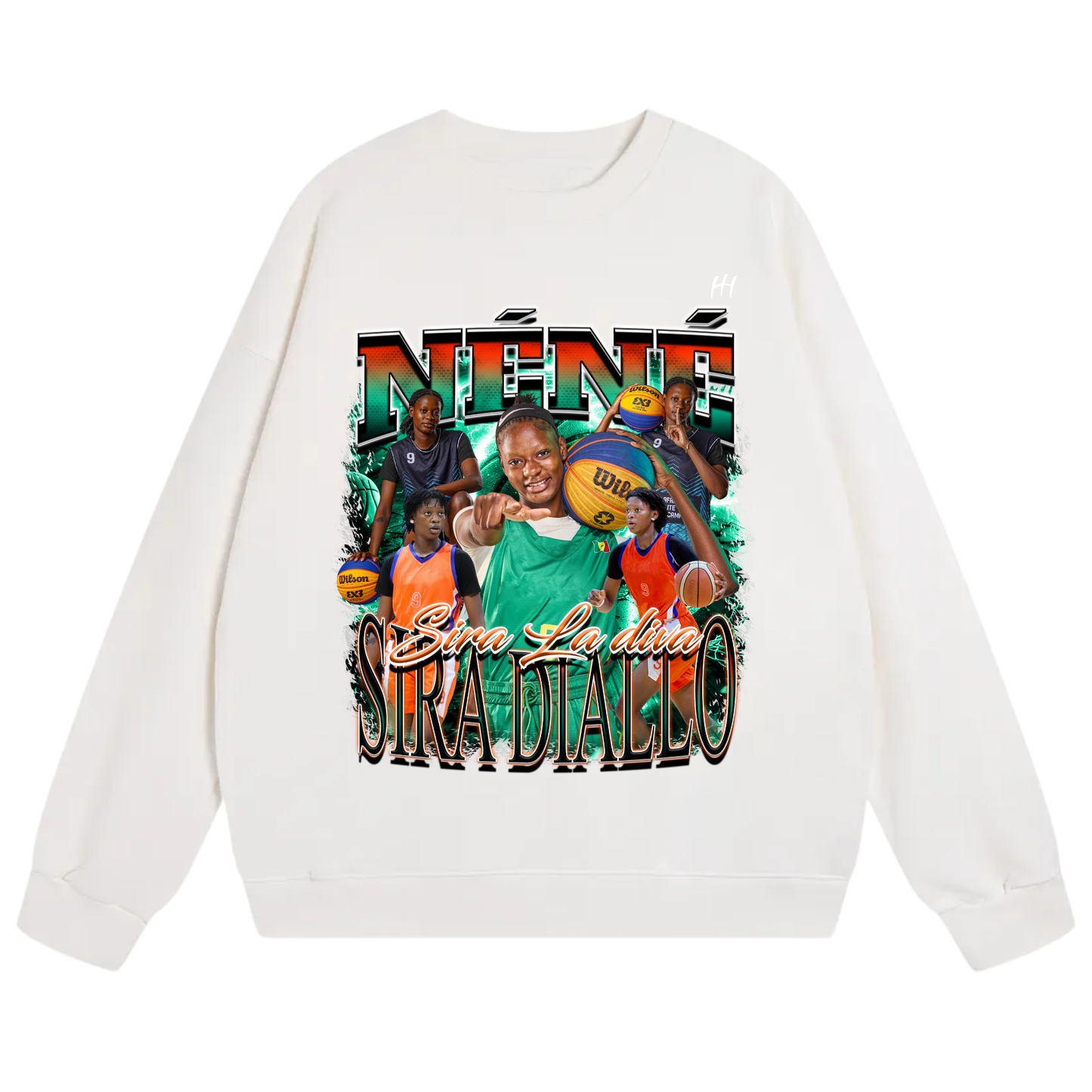 Néné Sira Diallo Heavyweight Crewneck Sweatshirt